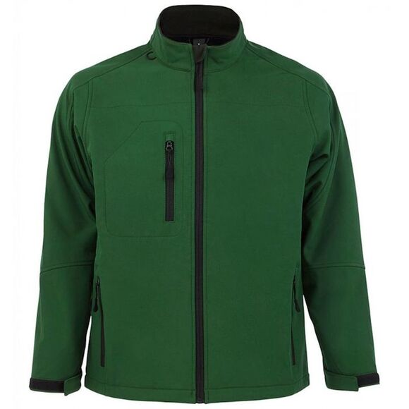SOLS Mens Relax Soft Shell Jacket (Breathable Windproof And Water Resistant) /